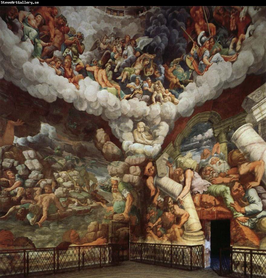 Giulio Romano The Giants Hurled Down from Olympus